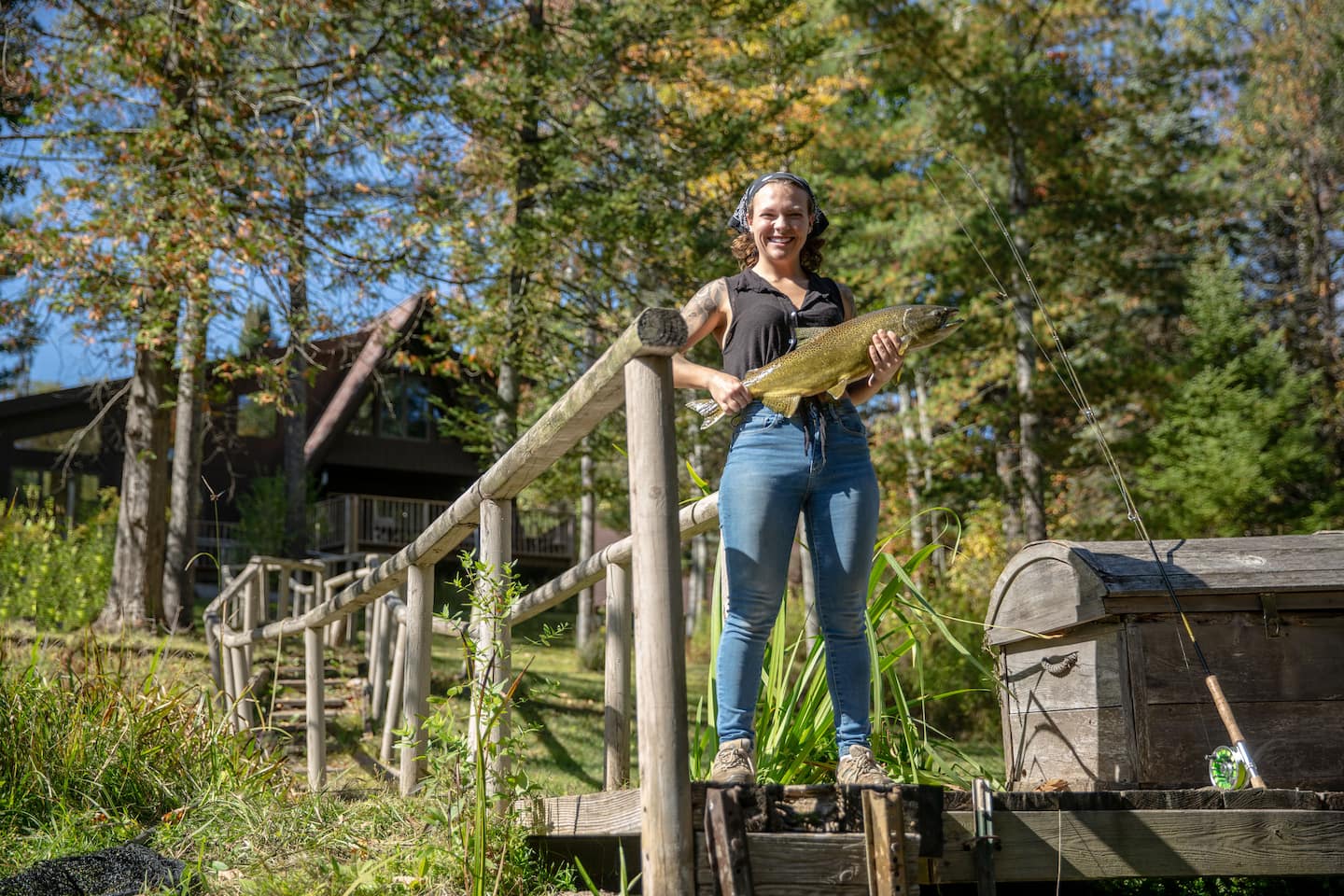 Fishing on the River
